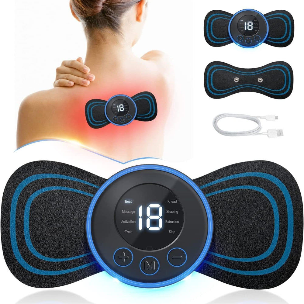 Mini Electric Massage Stick With 8 Modes And 19 Gear Levels