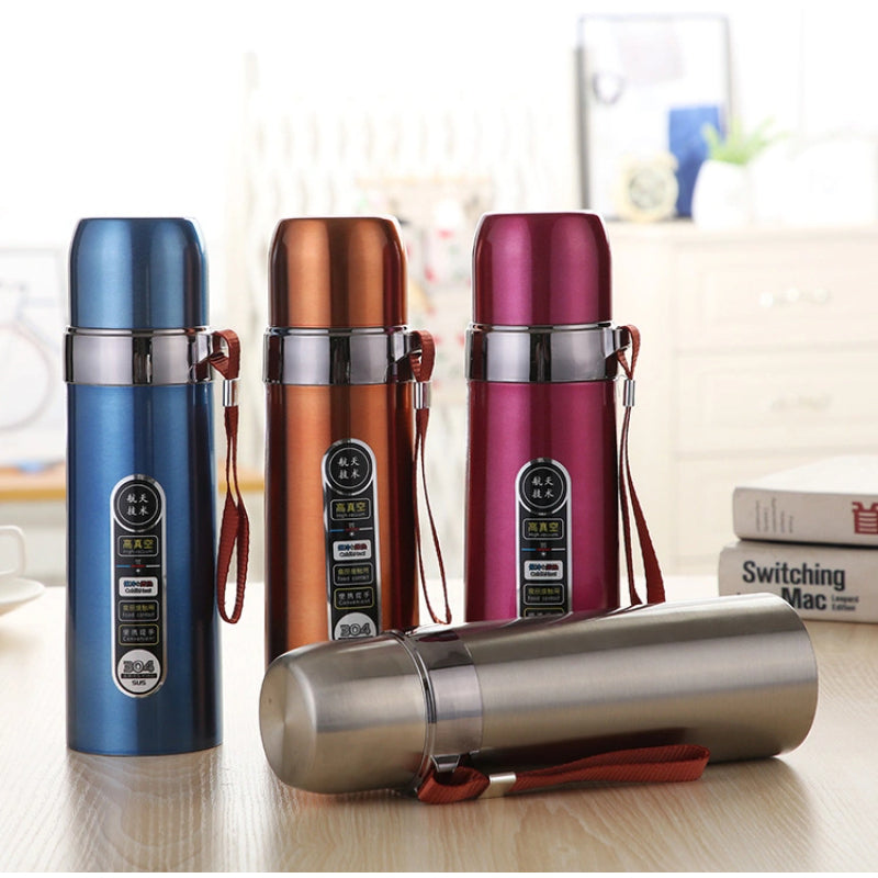 500ml Stainless Steel Vacuum Flask Hot And Cold Water Bottle